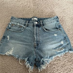 Zara size 4 denim short